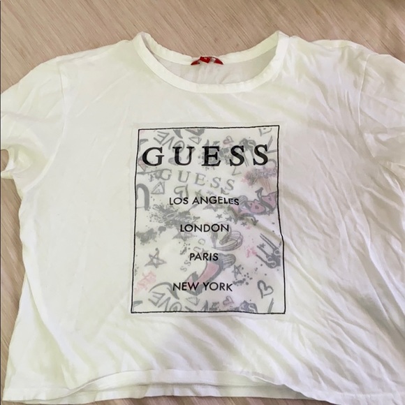 Guess Tops - Guess crop top